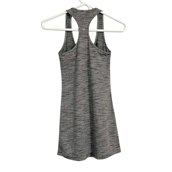 Lululemon Cool Racerback Tank Extra Long Wee Are From Space Coal Fossil Size 2 - Picture 6 of 7